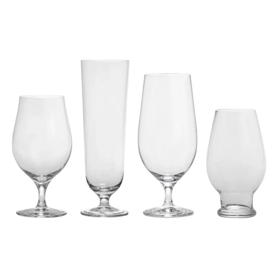 Orrefors Set de 4 copas de cerveza Beer tasting kit, Transparente Discount