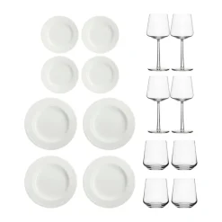 Iittala Juegos De Vajilla<Set de 4 copas de vino tinto Essence, set de 4 BlancoTransparente