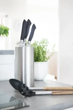 Dorre Juegos De Cuchillos De Cocina<Set de 3 cuchillos Akira acero inoxidable, Negro