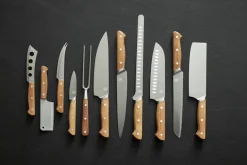Morsø Set de 3 cuchillos para queso Foresta, Roble-acero inoxidable MarrónPlateado Clearance