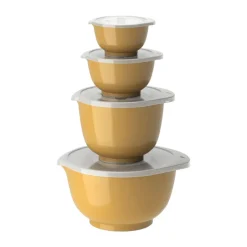 Rosti Cuencos Para Mezclar<Set de 4 cuencos Margrethe, Curry Amarillo