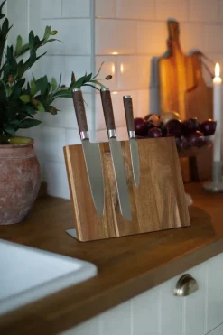 Dorre Juegos De Cuchillos De Cocina<Set de 3 cuhillos Kasima, acero inoxidable Plateado
