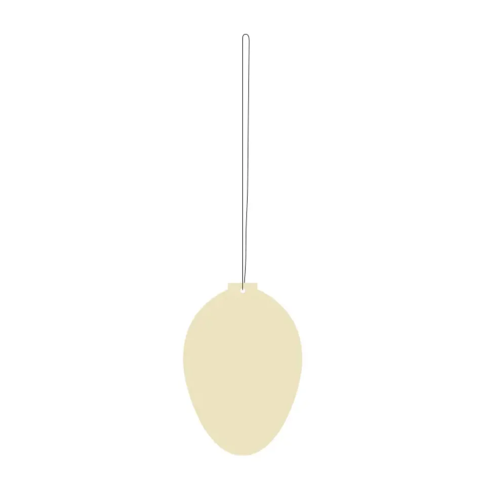 Cooee Design Decoración De Pascua<Set de 4 decoraciones de pascua Easter Deco huevo, Light yellow Amarillo