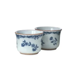 Rörstrand Hueveras<Set de 2 hueveras Ostindia, 4 cl Azul