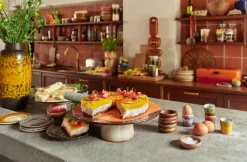 HKliving Set de 4 hueveras 70's, Island Multi Best