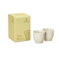 Rörstrand Set de 2 hueveras Swedish Grace, Avena Beige