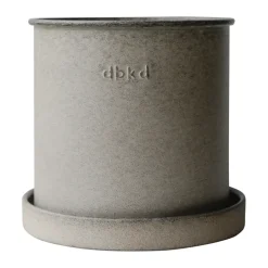 DBKD Set de 2 macetas Plant pot small, Beige