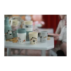 Rätt Start Tazas Infantiles|Tazas De Plástico<Set de 4 tazas de colección Pippi Cirkus 15 cl, Multi