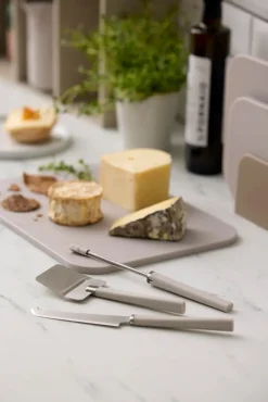 Rosti Cuchillos Para Queso|Cubiertos De Servir<Set de 3 utensilios para quesos Emma, Humus Marrón