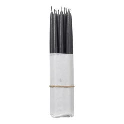 Broste Copenhagen Set de 10 velas antiguas , Northern dusk Gris Clearance