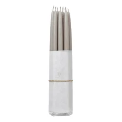Broste Copenhagen Velas<Set de 10 velas antiguas , Rainy day Beige