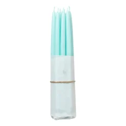 Broste Copenhagen Set de 10 velas antiguas , Mint green Verde Online