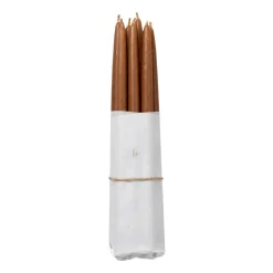 Broste Copenhagen Set de 10 velas antiguas , Mocca Marrón Clearance