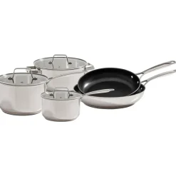 Markus Aujalay Baterías De Cocina|Cacerolas<Set de cacerola y olla Markus Exklusiv, 8 piezas Plateado