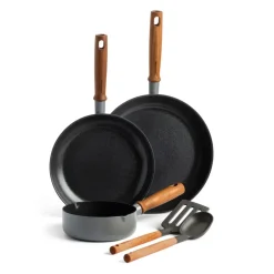 GreenPan Set de cacerola y sartén Mayflower Pro, 5 piezas Gris Best