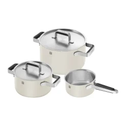 Zwilling Baterías De Cocina|Cacerolas<Set de cacerolas Pure 5 piezas, Marfil Blanco