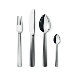 Georg Jensen Set de cubiertos Bernadotte, 4 cubiertos Plateado Hot