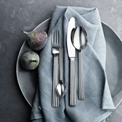 Georg Jensen Set de cubiertos Bernadotte, 4 cubiertos Plateado Hot