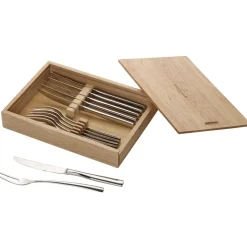 Villeroy & Boch Set de cubiertos de carne Piemont 12 piezas, acero inoxidable Plateado Outlet