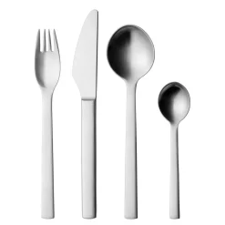 Georg Jensen Cuberterías Combinadas<Set de cubiertos New York, 24 cubiertos Plateado