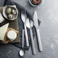 Georg Jensen Cuberterías Combinadas<Set de cubiertos New York, 24 cubiertos Plateado