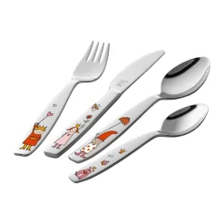 Zwilling Set de cubiertos para niños Twin kids 4 piezas, Emelie prinsessa Plateado Hot