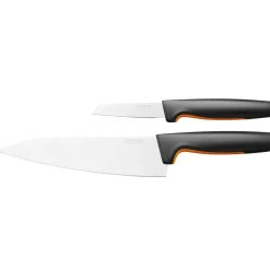 Fiskars Set de cuchillos cocina Functional Form, 2 piezas Negro Online