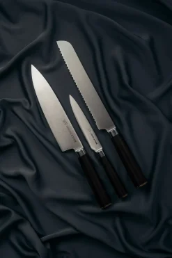 Vargen & Thor Set de cuchillos de cocina Vargavinter, 3 piezas Negro Online