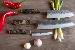 Satake Juegos De Cuchillos De Cocina<Set de cuchillos de cocina Ame, 3 piezas Plateado
