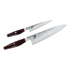 Miyabi Set de cuchillos Artisan 6000MCT 2 piezas, Madera Marrón