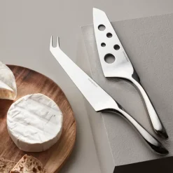 Hardanger Bestikk Set de cuchillos para queso Hardanger, acero inoxidable Plateado