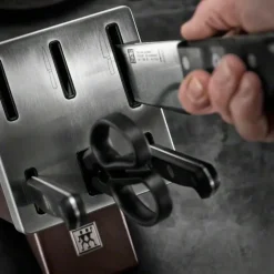 Zwilling Juegos De Cuchillos De Cocina<Set de cuchillos Gourmet 6 piezas, 6 piezas PlateadoNegro