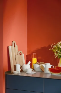 Broste Copenhagen Set de desayuno Nordic Salt, 16 piezas Blanco