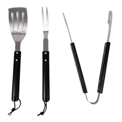 Sagaform Cuchillos Para Carne<Set de grill Fredde BBQ 3 piezas, Negro