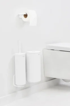 Brabantia Otros Utensilios De Limpieza<Set de Inodoro Mindset 3 Piezas, Mineral Fresh White Blanco