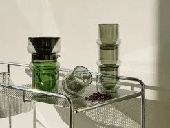 Tom Dixon Set de jarra y filtro Bump 40 cl, Verde GrisVerde Online