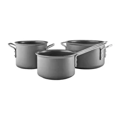 Eva Solo Baterías De Cocina|Cacerolas<Set de ollas Eva Trio Grey Line, 3 piezas Gris