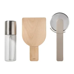 Zone Denmark Set de pizza Singles 3 piezas, Soft taupe Marrón Best