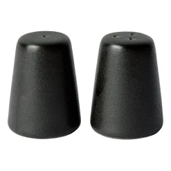 Aida Saleros Y Pimenteros<Set de salero y pimentero Raw, Titanium Black Negro