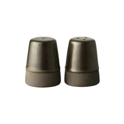 Aida Saleros Y Pimenteros<Set de salero y pimentero Raw, Metallic brown Marrón