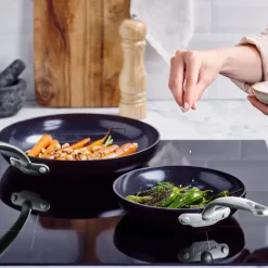 GreenPan Baterías De Cocina|Sartenes Para Freír<Set de sartenes Barcelona, 20 + 28 cm Negro