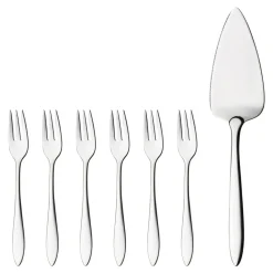 Hardanger Bestikk Set de tarta Fjord, 7 cubiertos Plateado Online