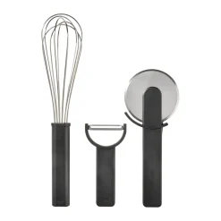 Zone Denmark Batidores<Set de utensilios de cocina Singles 3 piezas, Black Negro