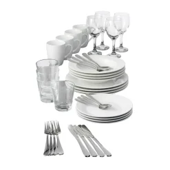 Aida Juegos De Vajilla<Set de vajilla y cubertería Café 40 piezas, 40 piezas Blanco