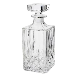 Dorre Set de whisky Vide, botella y 6 vasos de whisky, cristal Transparente Clearance