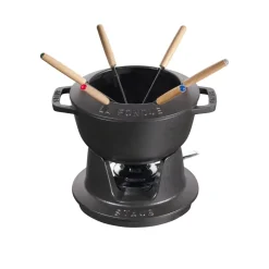 STAUB Otras Sartenes, Ollas Y Cacerolas<Set fondue 1,65 l, Negro