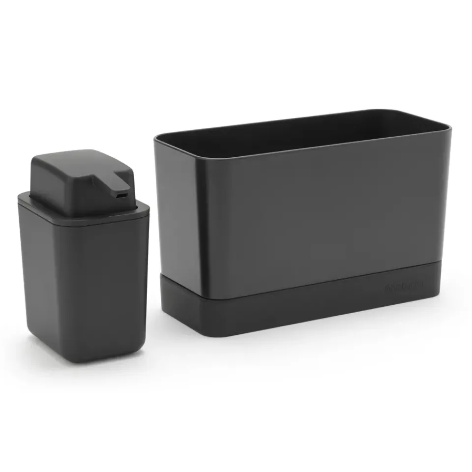 Brabantia Otros Utensilios De Limpieza<Set organizador para el fregadero , oscuro Gris