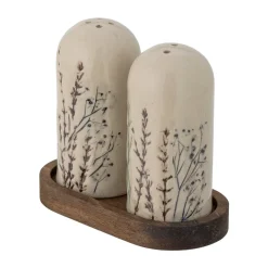 Bloomingville Molinillos De Sal Y Pimienta|Saleros Y Pimenteros<Set salero y pimentero Bea, 2 piezas, Natur Beige