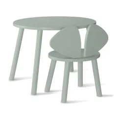 Nofred Mesas Infantiles|Escritorios<Set silla + mesa infantil Mouse, oliva Verde