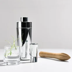 Zone Denmark Shaker Rocks 40 cl, Blank Plateado Sale